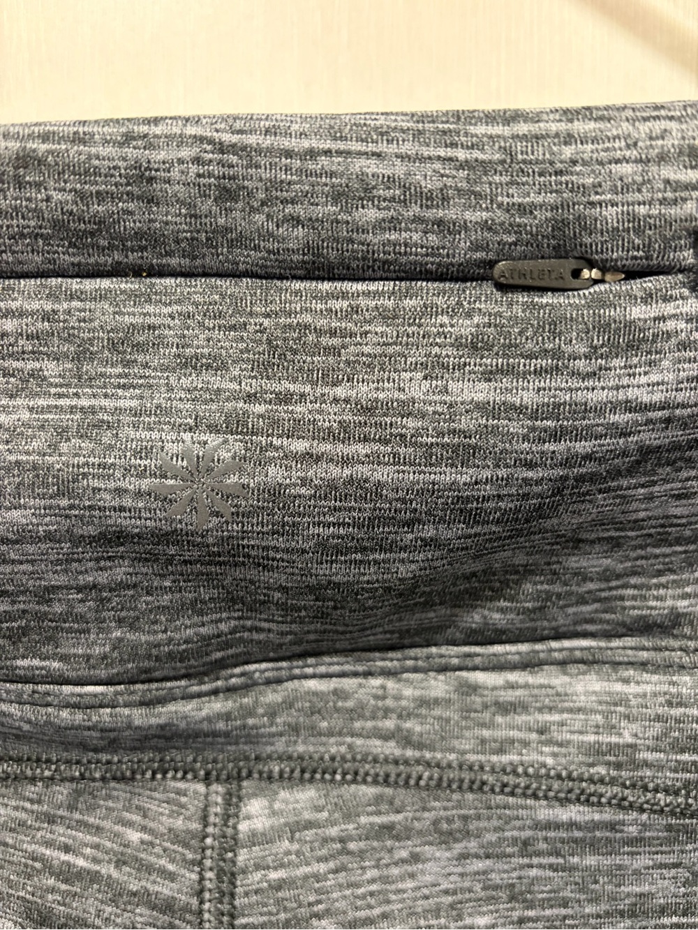 Athleta Dark Heather Gray High-Rise Performance Leggings - Picture 6 of 7